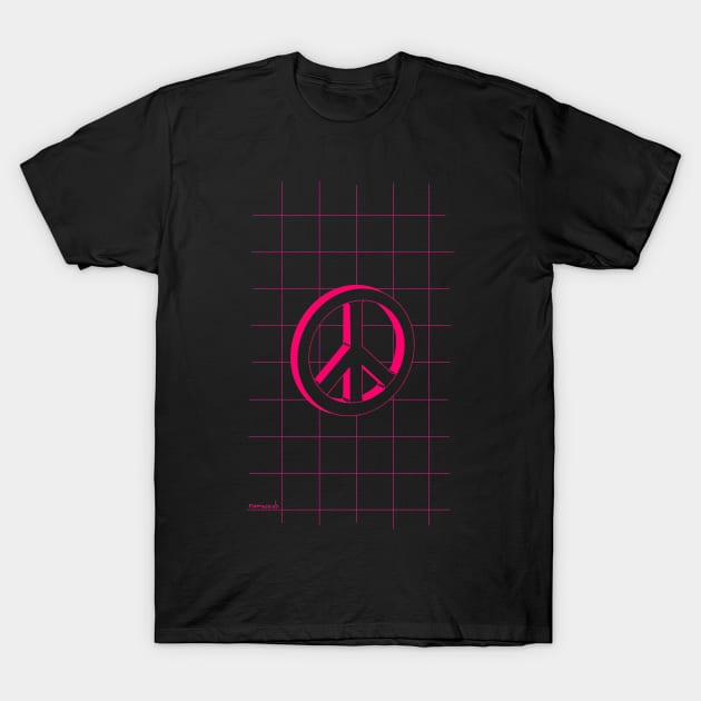 Peace T-Shirt by Namwuob